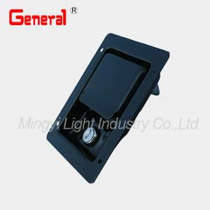 50410 pagaj håndtere låsen, Generator lås lastbil Tool Box låsen, Trailer låsen, Carborn stål struktur, W/sort pulver Coatted